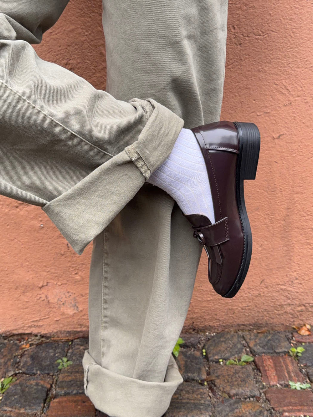Samia loafers with details – Brown