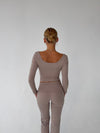 Clarity longsleeve blouse - Ash