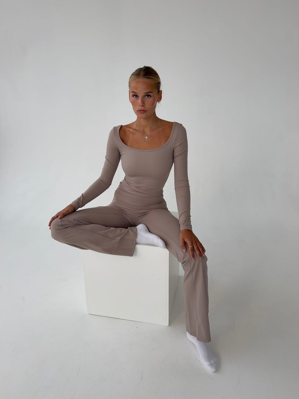 Clarity longsleeve blouse - Ash