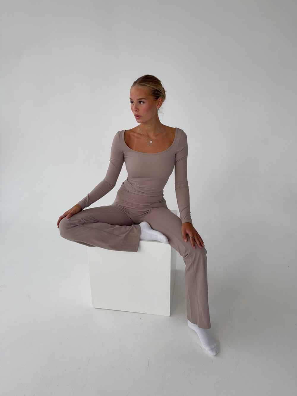 Clarity longsleeve blouse - Ash