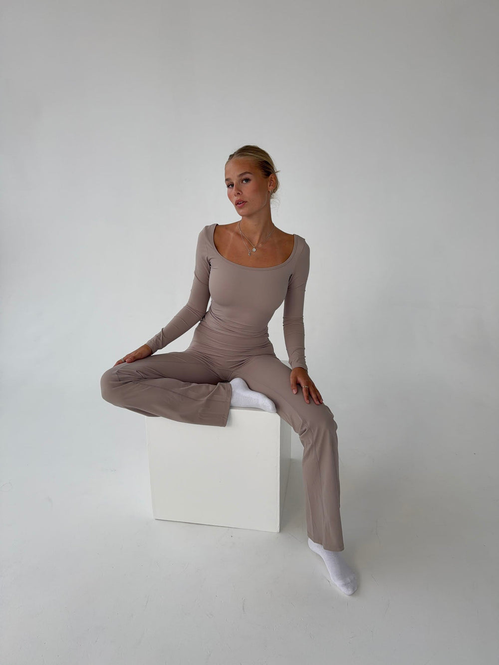 Clarity longsleeve blouse - Ash