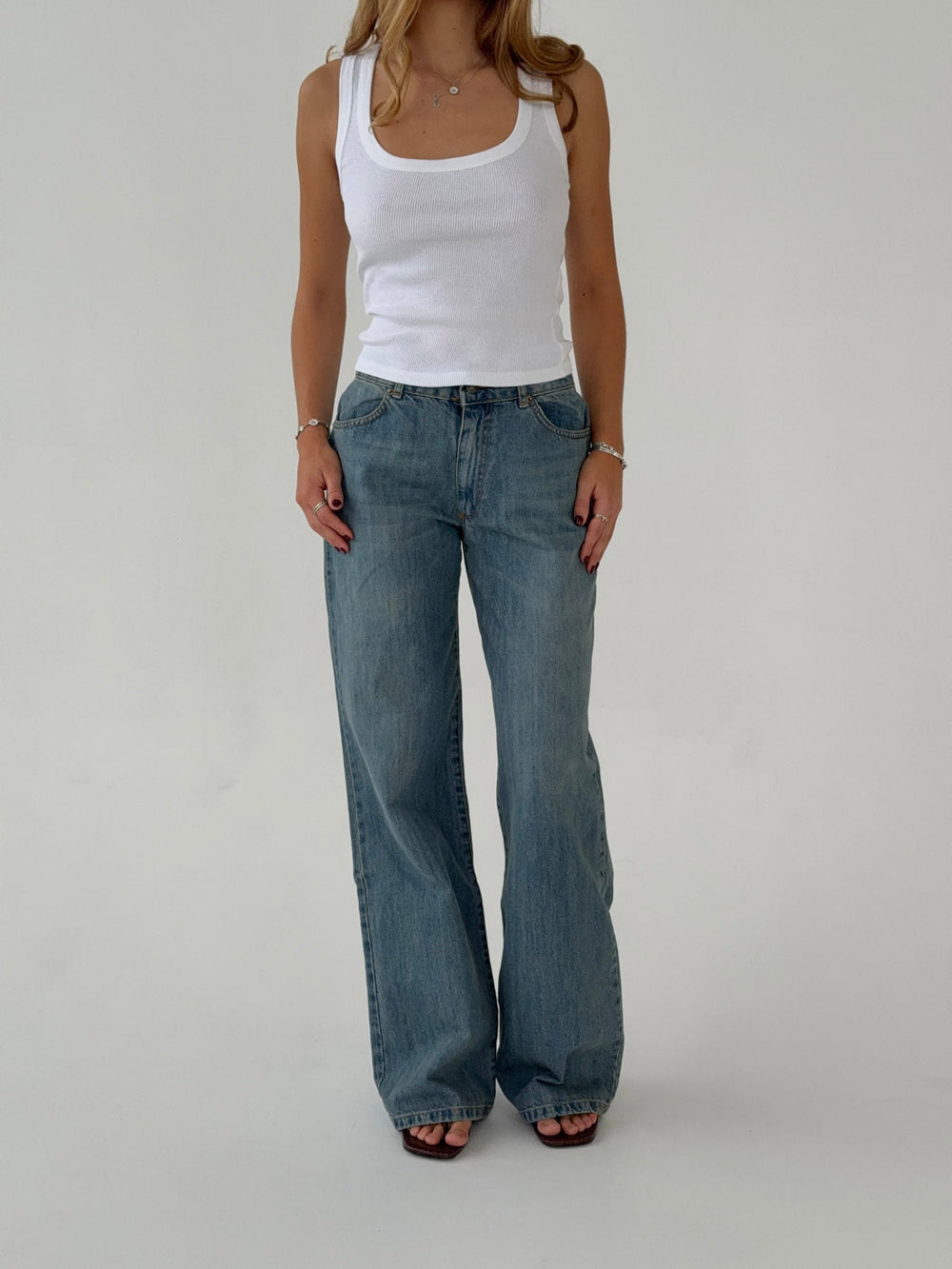 Samara jeans - Blue denim