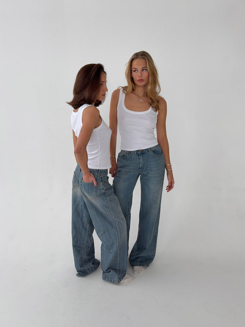 Samara jeans - Blue denim