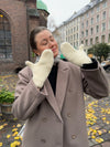 Alfina mittens - Off white