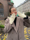 Alfina mittens - Off white