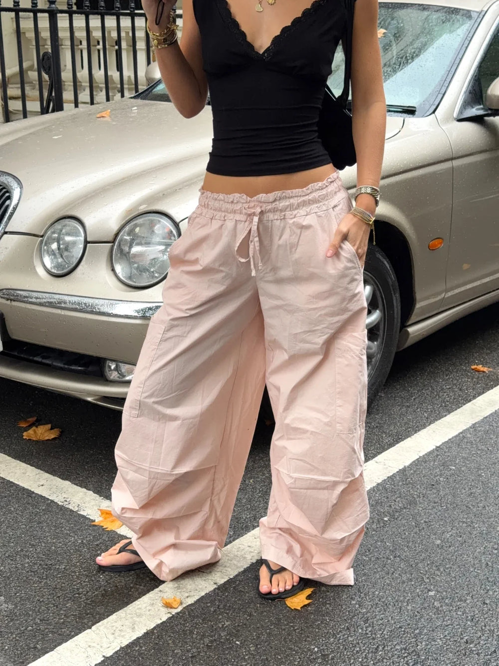 Malin Tomkins cargo pants - Light pink