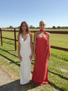 Sesia maxi lace dress - White
