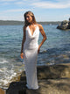 Sesia maxi lace dress - White