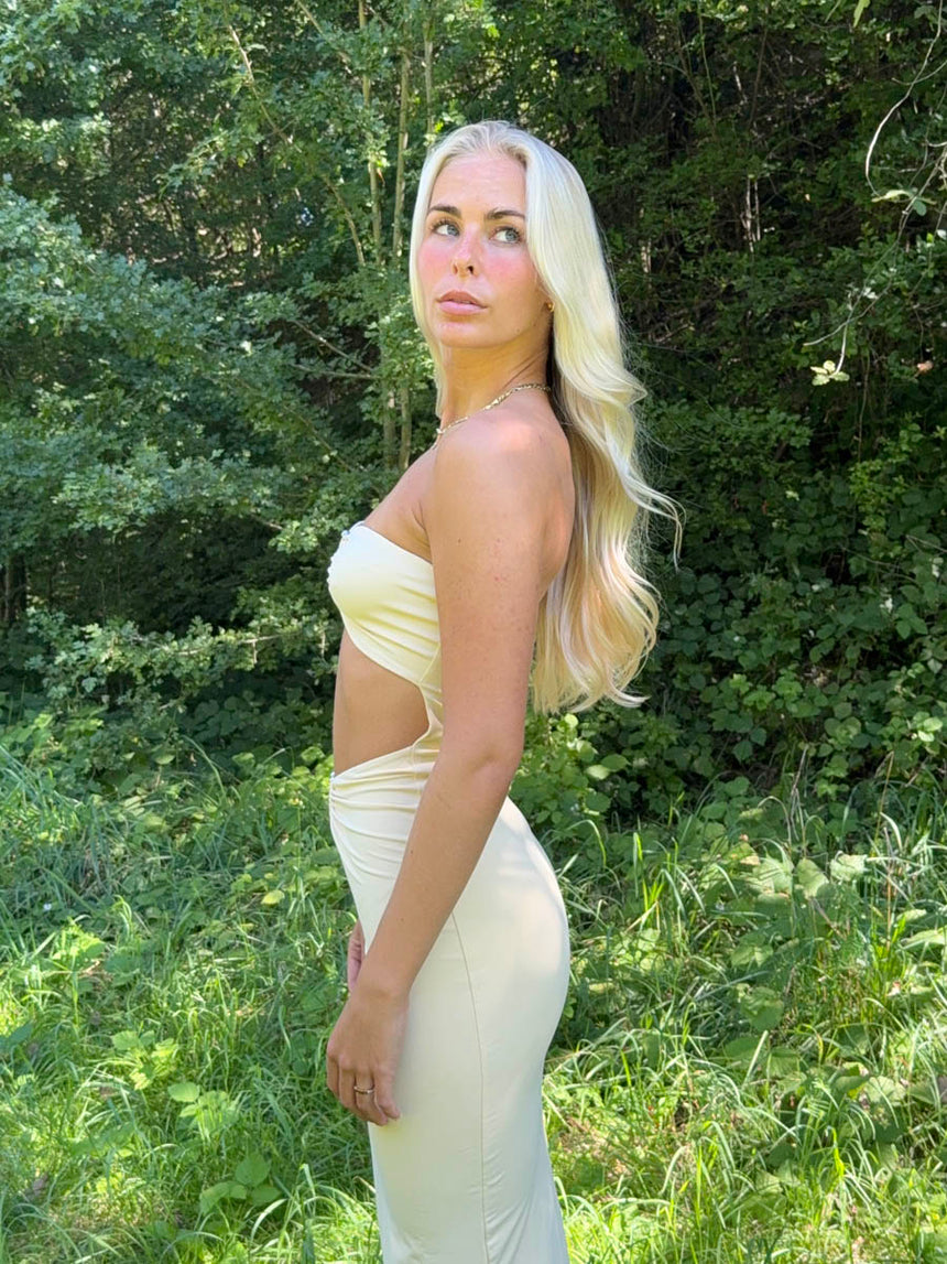 Ania maxi dress - Yellow