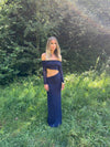 Delora maxi dress – Navy