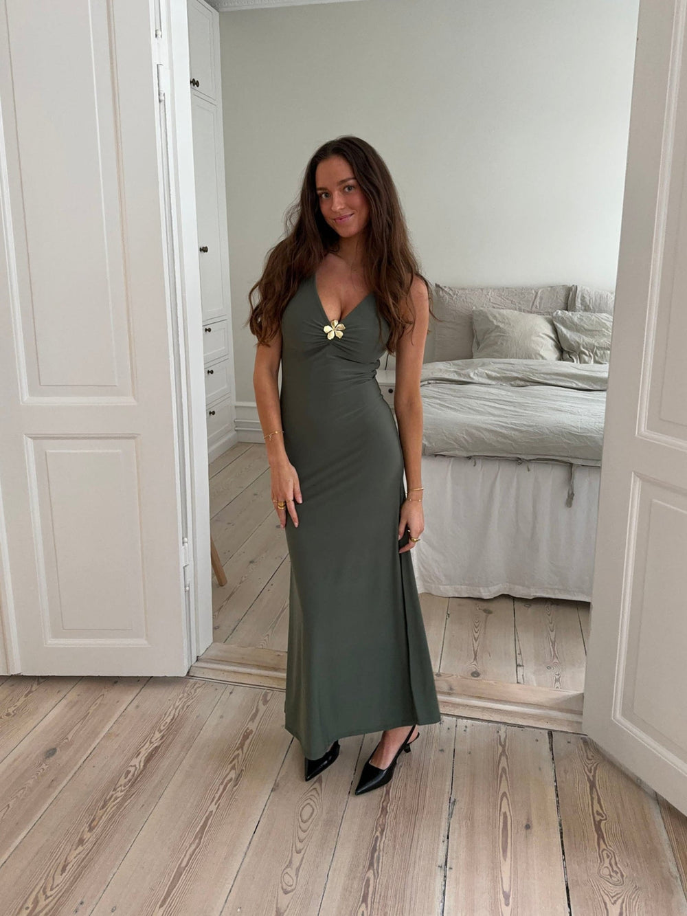 Tita maxi dress - Sage green