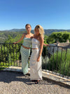 Emna maxi skirt with sequins – White