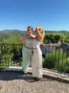 Emna maxi skirt with sequins – White