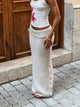 Sefina maxi knit skirt - Beige
