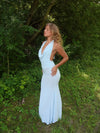 Maltina maxi dress – Light blue