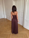 Totem maxi dress - Brown
