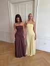Totem maxi dress - Brown