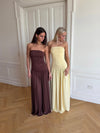 Totem maxi dress - Brown