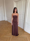 Totem maxi dress - Brown