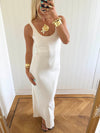 Scandivv maxi dress - White