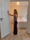 Chifona maxi skirt - Brown