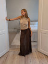 Chilalona maxi skirt - Brown