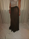 Chilalona maxi skirt - Brown