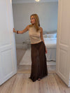 Chilalona maxi skirt - Brown