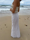 Lucy maxi linen skirt - Beige