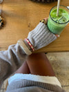 Arna bracelet with pattern – Pink/gold