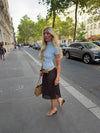 Una midi skirt - Brown