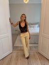 Yana mesh top with sequins - Black