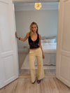 Yana mesh top with sequins - Black