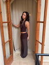 Bila mesh trousers - Brown