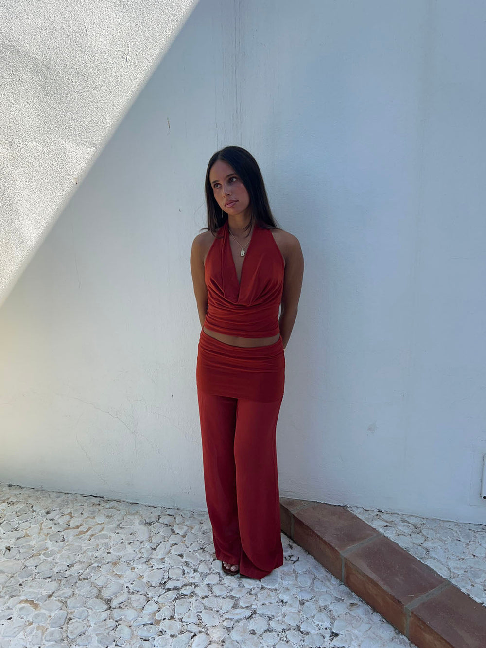 Bila mesh trousers – Red