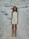 Tassy mini dress - Beige