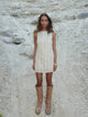 Tassy mini dress - Beige