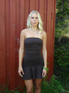 Lollie mini dress - Brown