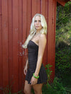 Lollie mini dress - Brown