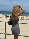 Cari mini dress - Grey