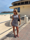 Cari mini dress - Grey