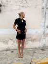 Scandivv mini suit skirt - Black