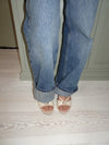Teleo mini heels with buckle detail - Cream
