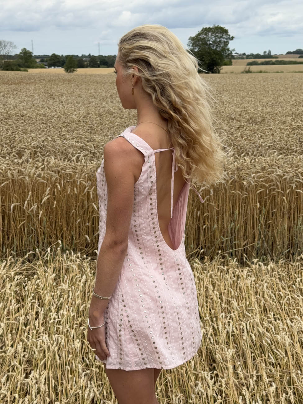 Tassy mini dress - Light pink