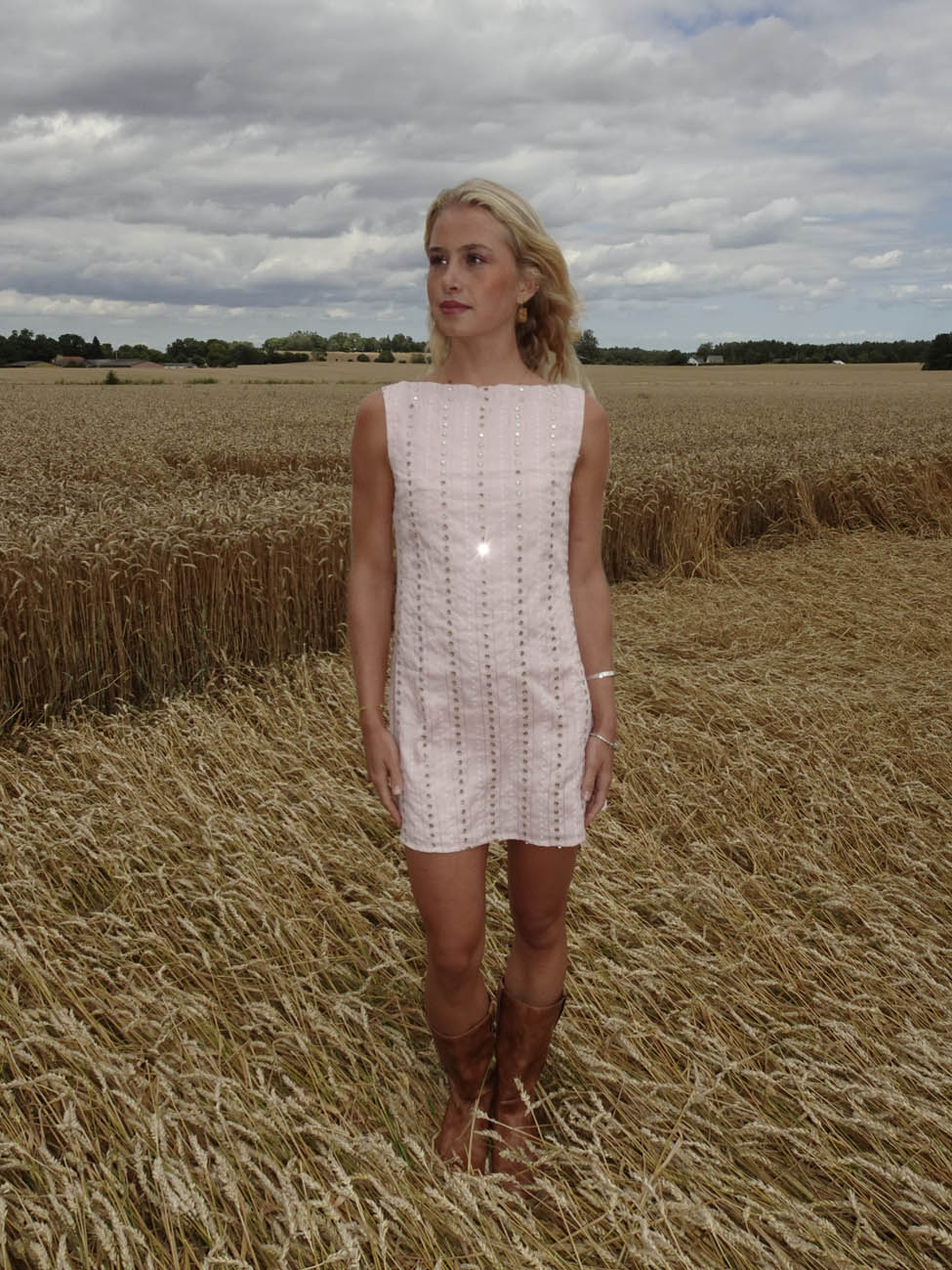 Tassy mini dress - Light pink