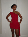 Tara mini dress - Red