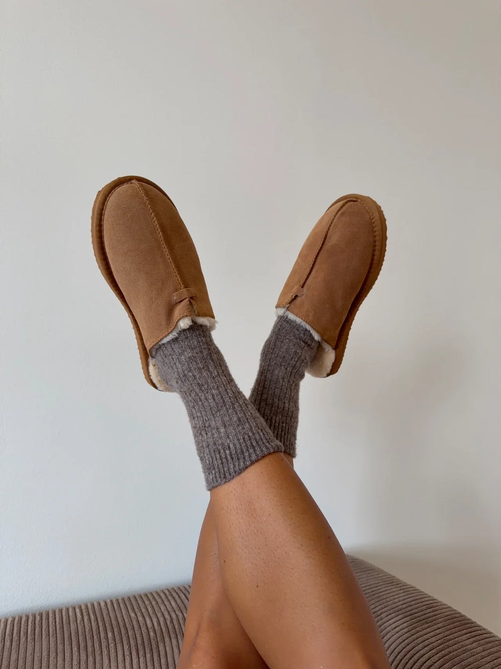 Mova slippers - Camel