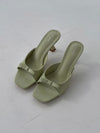 Pastella mules with bow - Mint green