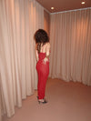 Malie glitter skirt - Red