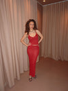 Malie glitter skirt - Red